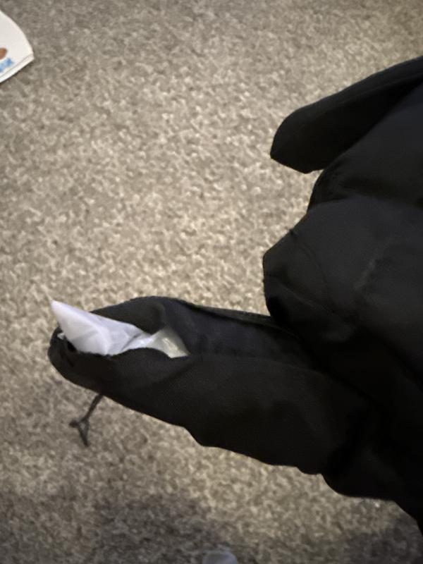 Photo submitted with review of product