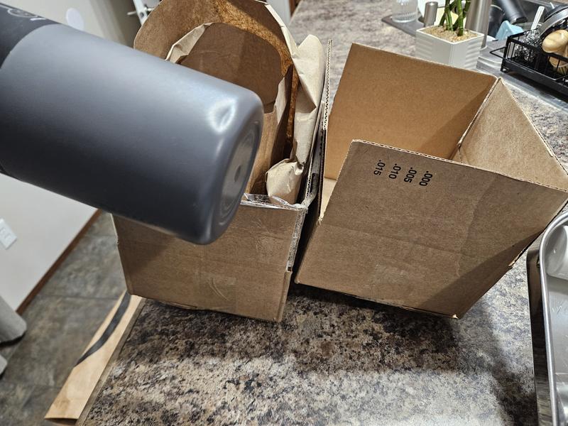 Photo submitted with review of product