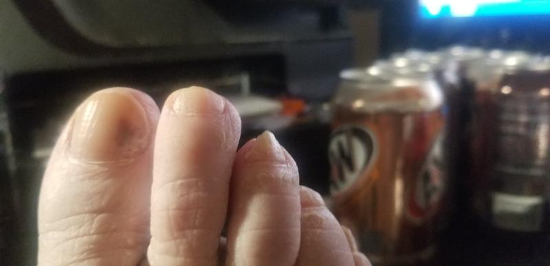 Photo submitted with review of product