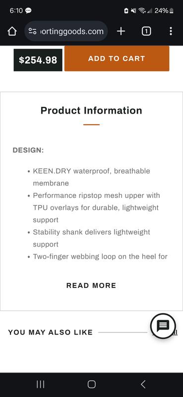 Photo submitted with review of product