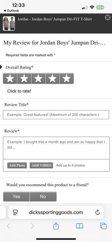 Photo submitted with review of product