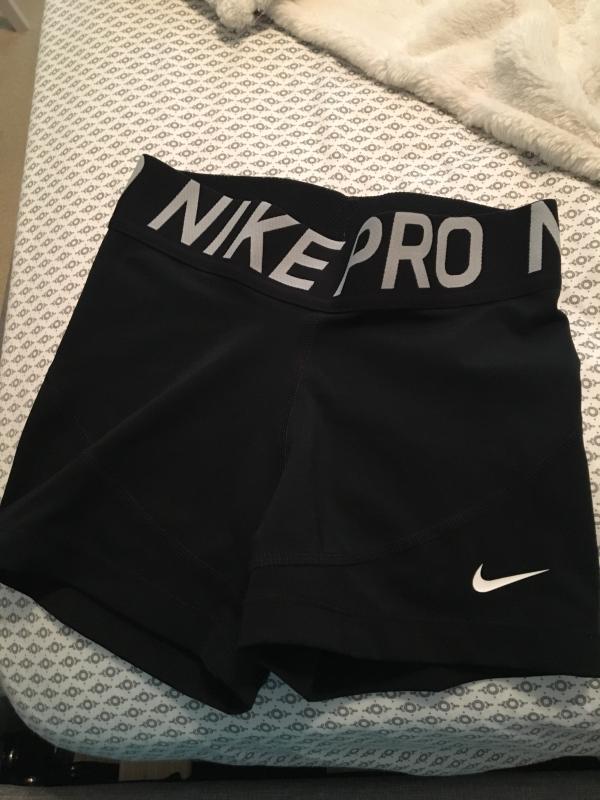 black nike pro shorts web