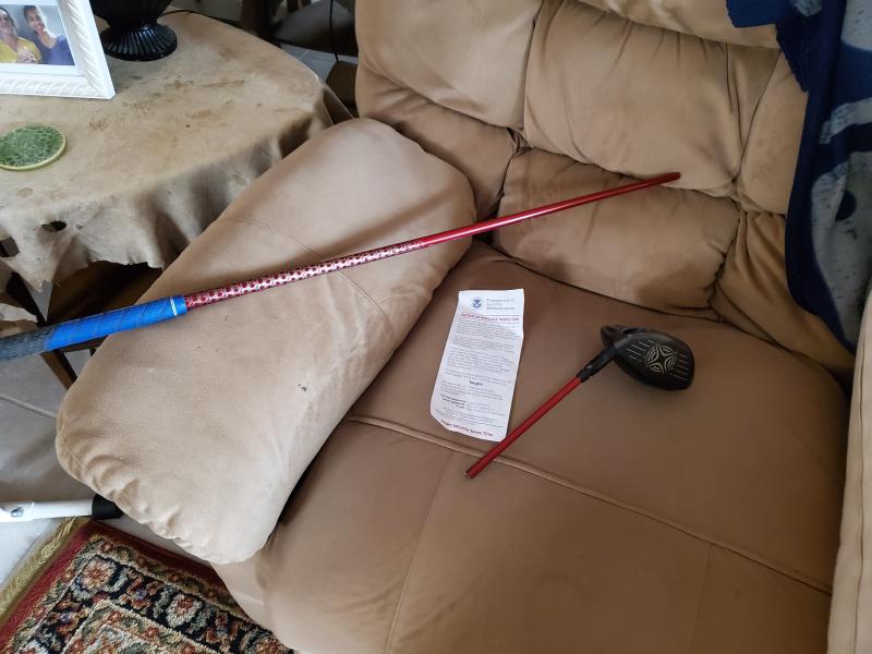 Photo submitted with review of product