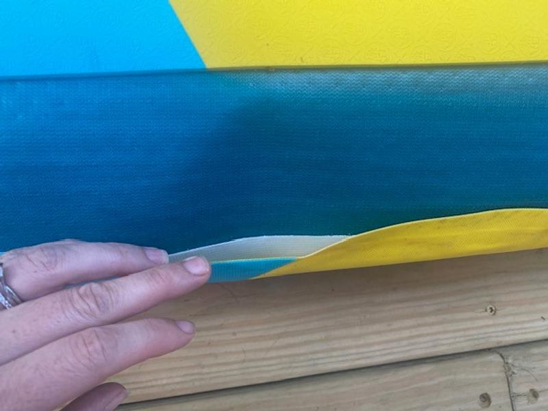 Photo submitted with review of product