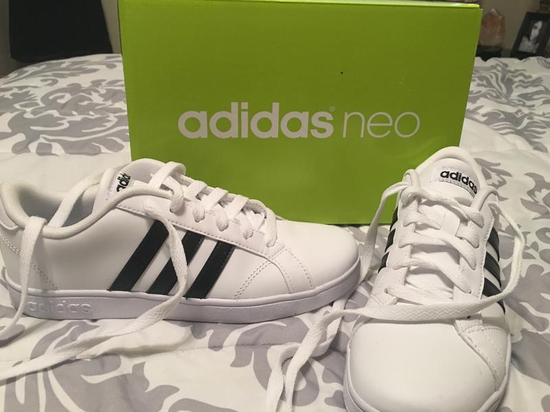 adidas neo baseline kid's shoes rose gold