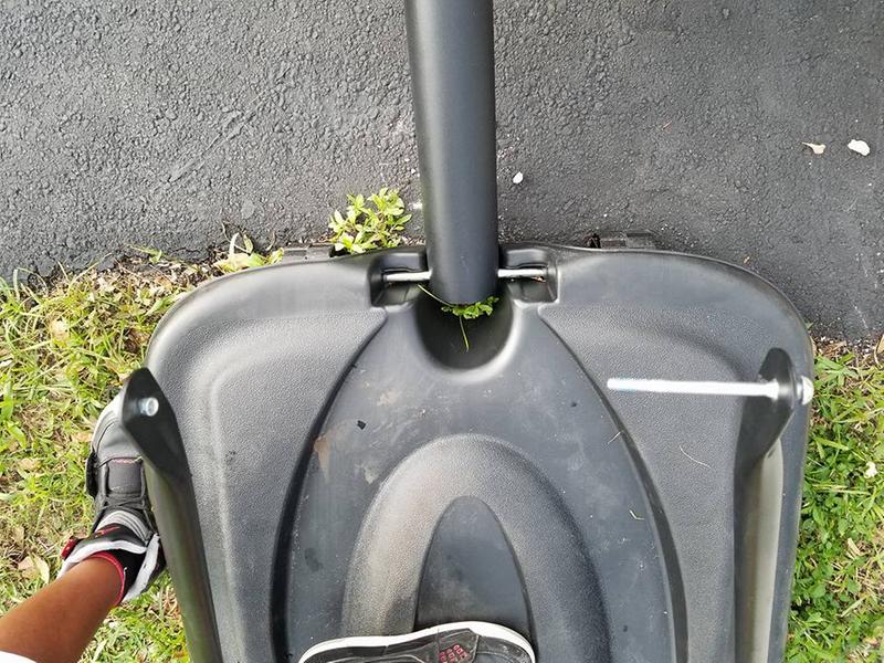 Photo submitted with review of product