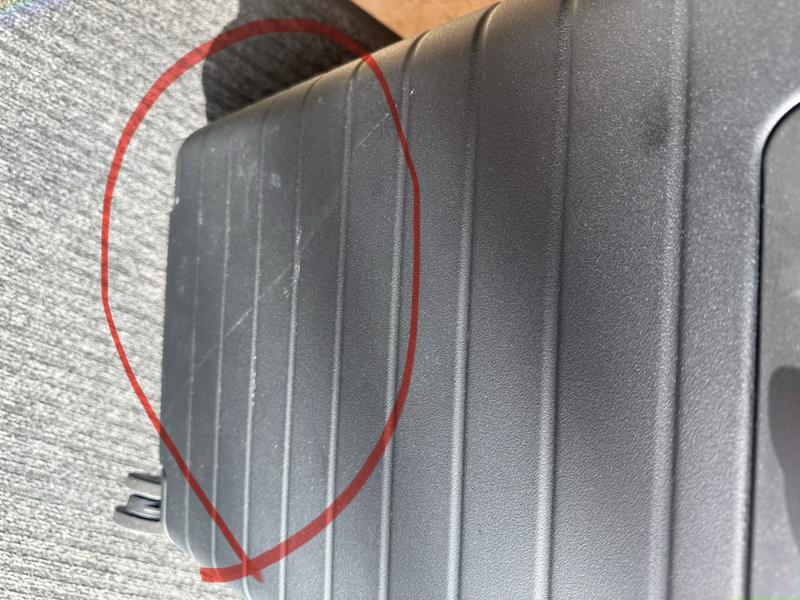 Photo submitted with review of product