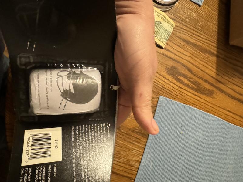 Photo submitted with review of product