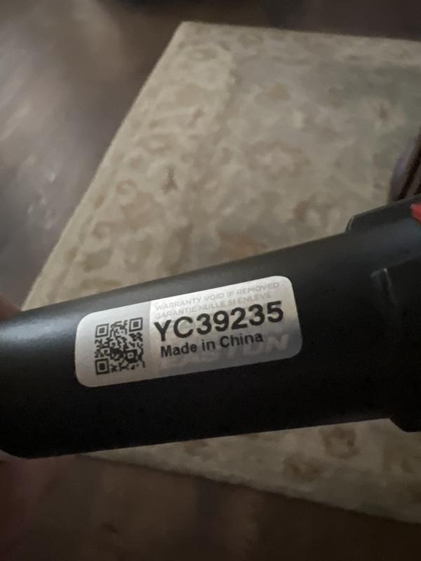 Photo submitted with review of product