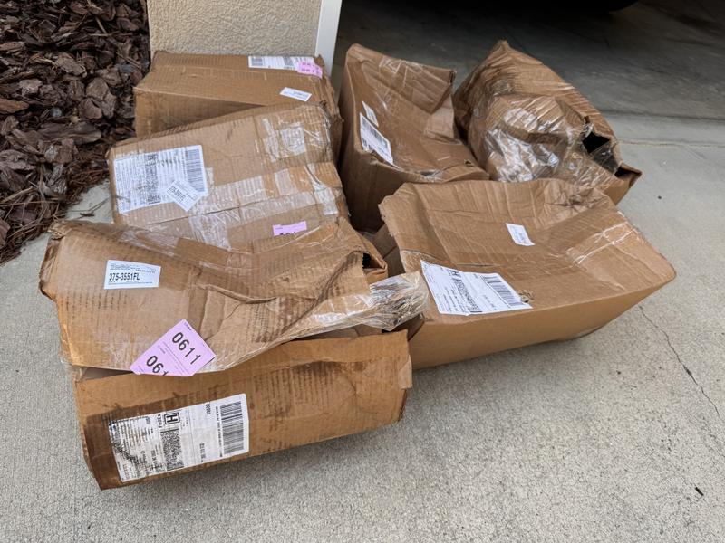 Photo submitted with review of product