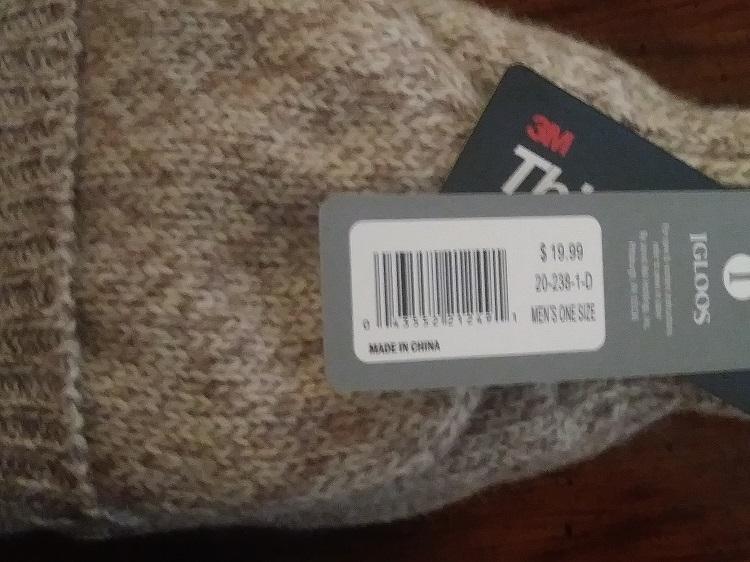 Photo submitted with review of product