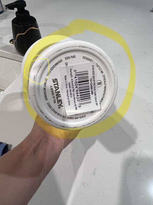 Photo submitted with review of product