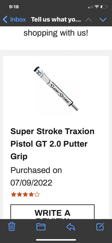 Photo submitted with review of product