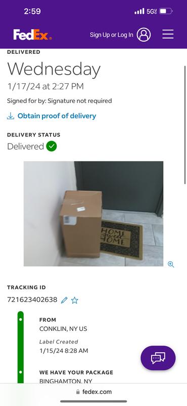 Photo submitted with review of product