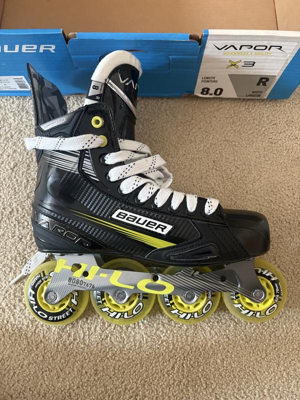 Patins à Roulettes Bauer Vapor X3 Senior - Pour Le Roller Hockey - Flexibilité Et Puissance