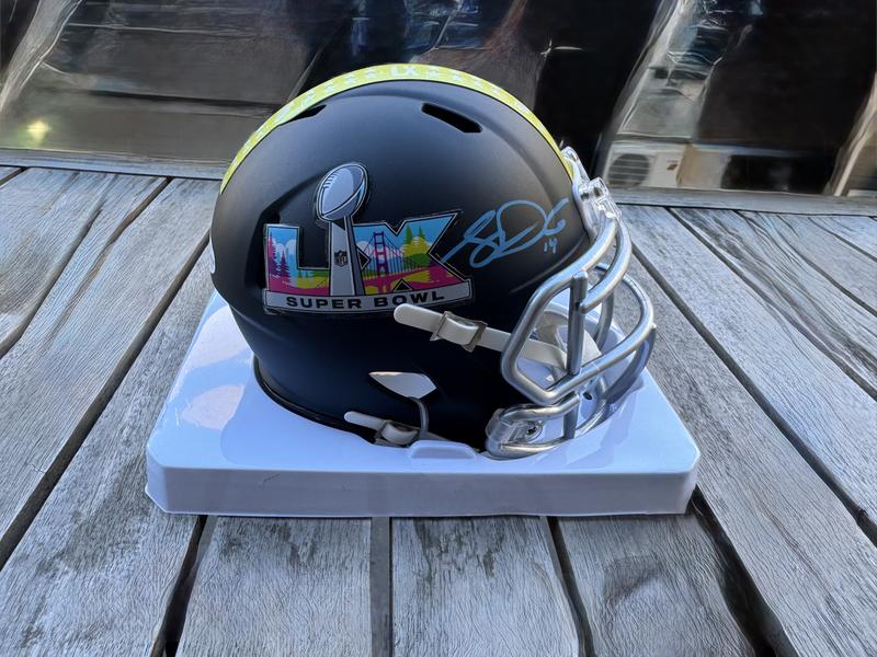 Riddell 2025-26 Super Bowl LX Speed Mini Helmet | Dick's Sporting