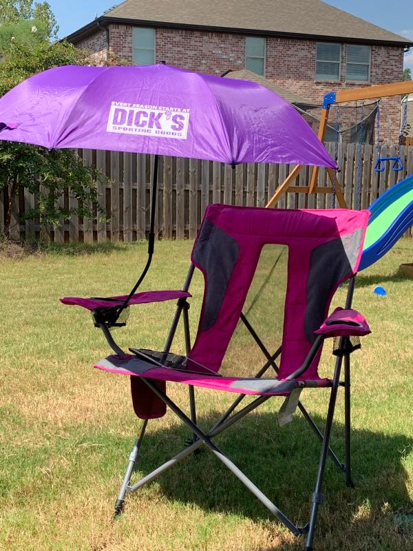 chair with umbrella amazon