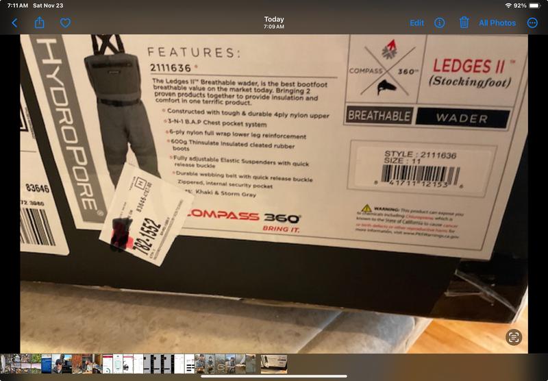 Photo submitted with review of product