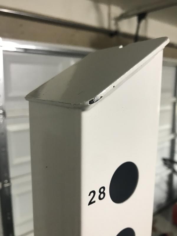 Photo submitted with review of product