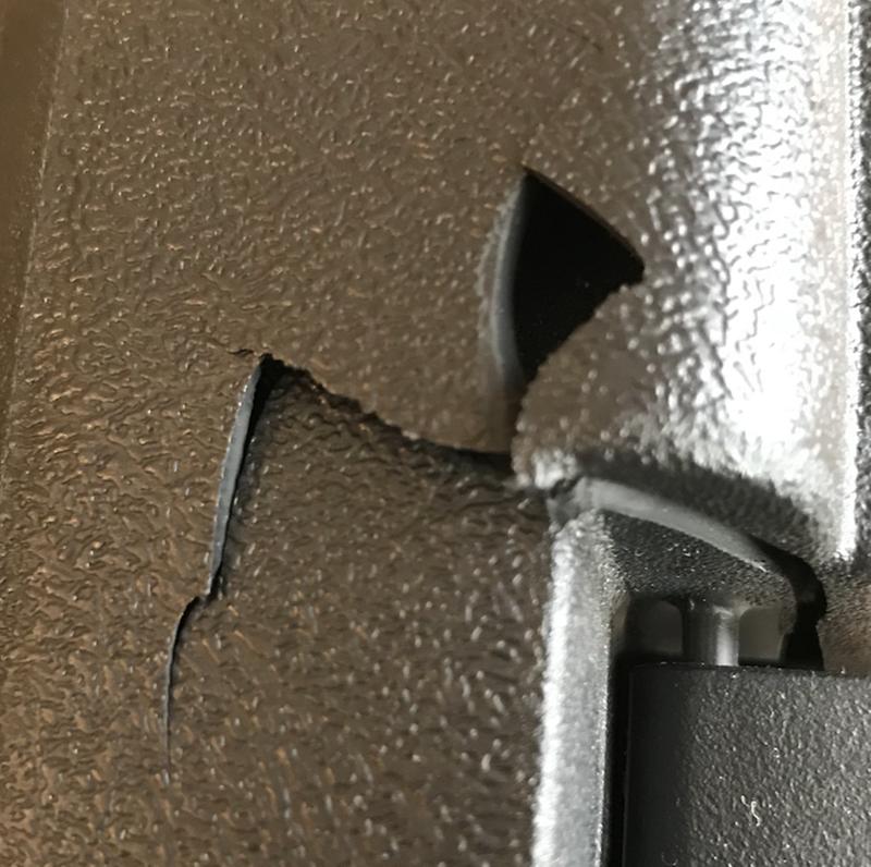 Photo submitted with review of product