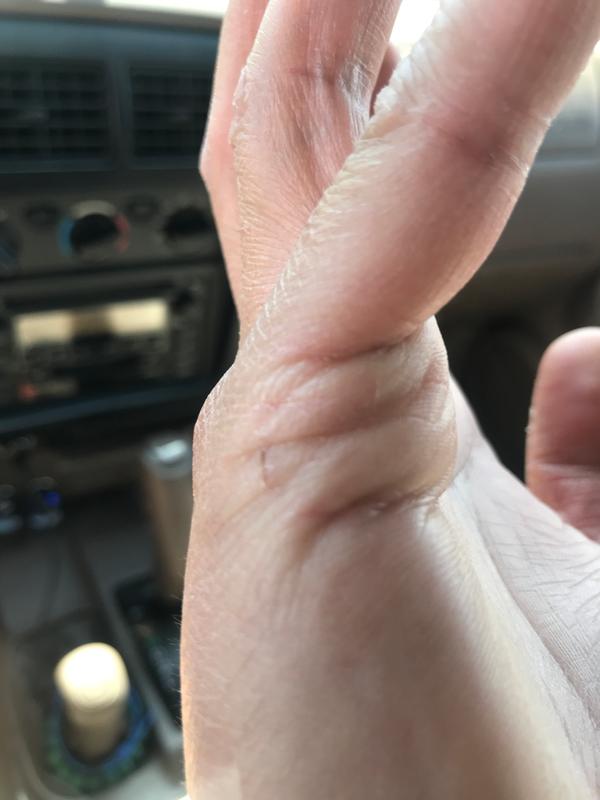 Photo submitted with review of product