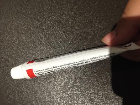 Photo submitted with review of product