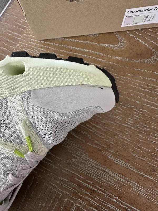 Photo submitted with review of product