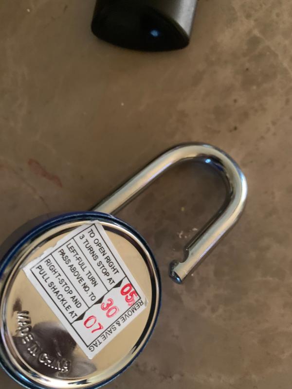 Photo submitted with review of product