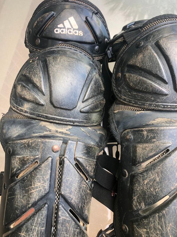 adidas triple stripe catcher's gear