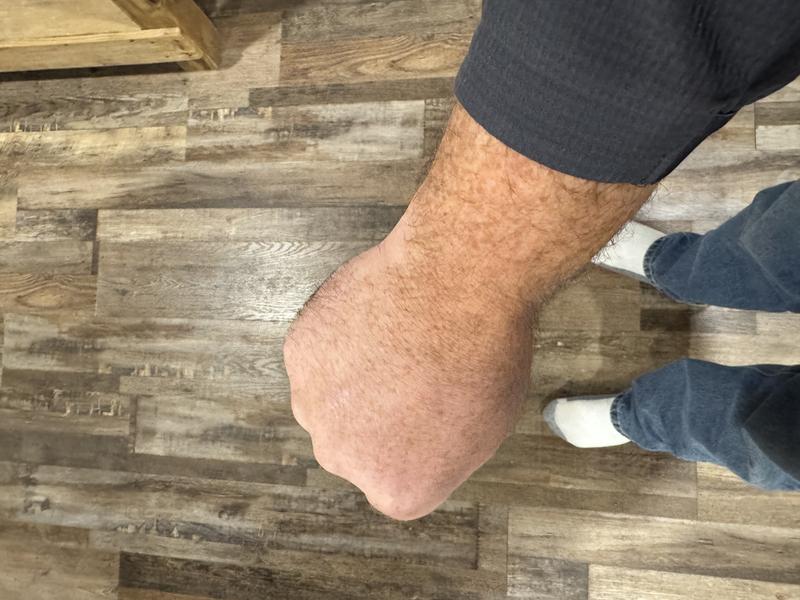 Photo submitted with review of product