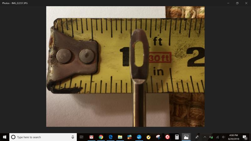 Photo submitted with review of product