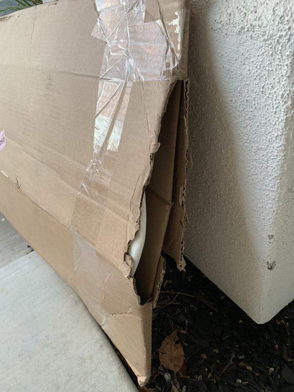 Photo submitted with review of product