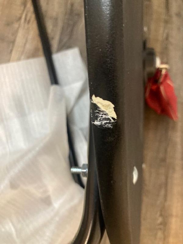 Photo submitted with review of product