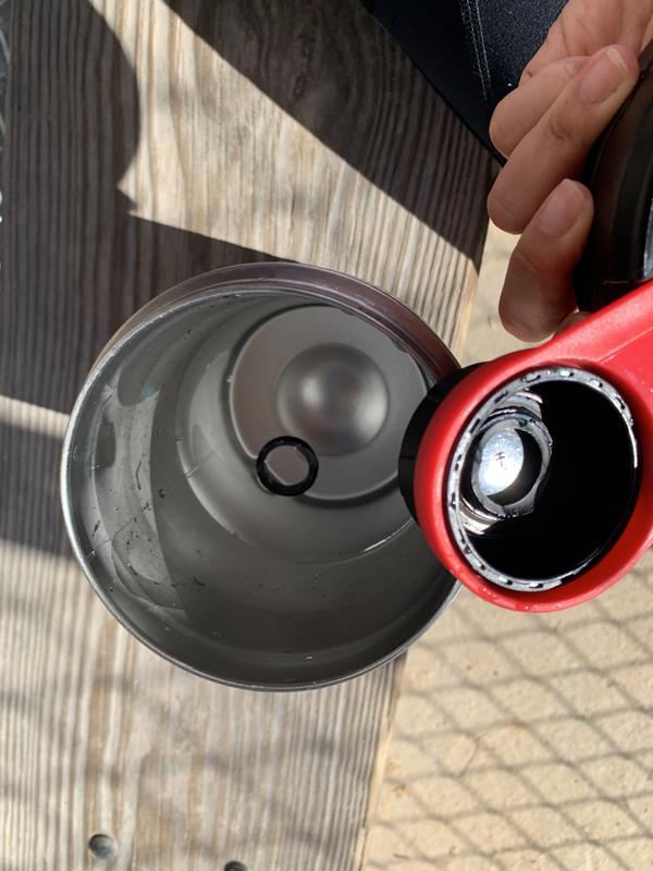 Photo submitted with review of product
