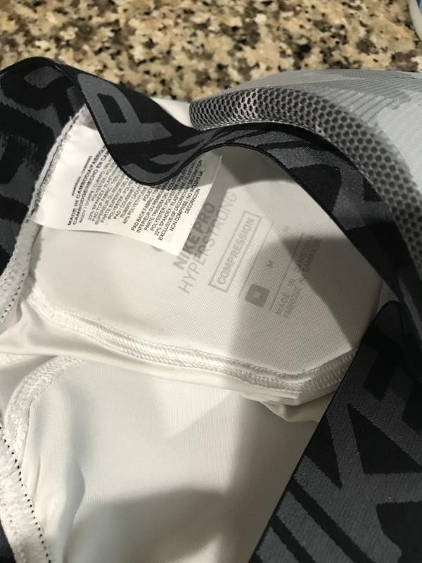 nike adult hyperstrong padded camo girdle