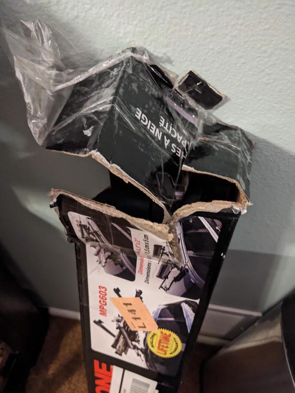 Photo submitted with review of product