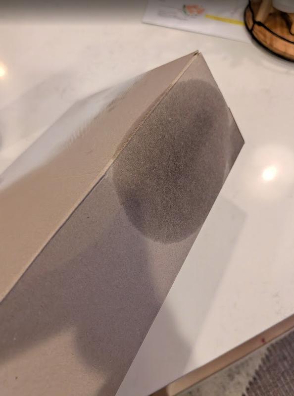 Photo submitted with review of product