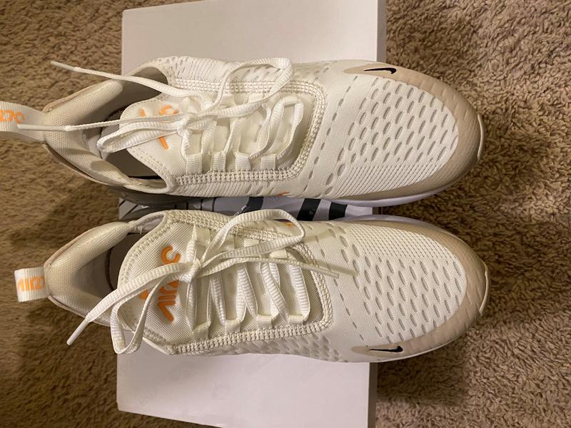 nike air max 270 women's white size 9