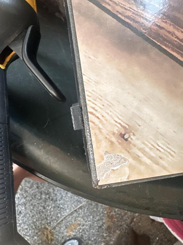 Photo submitted with review of product