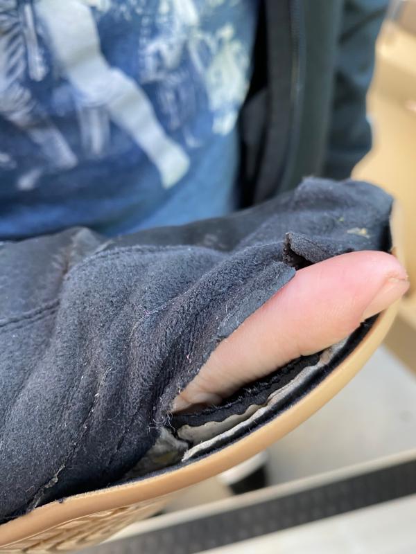 Photo submitted with review of product
