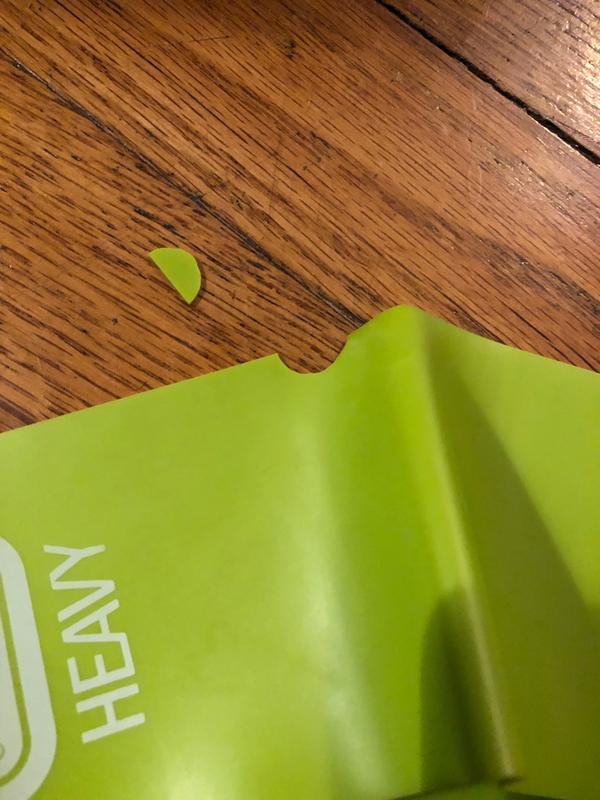 Photo submitted with review of product