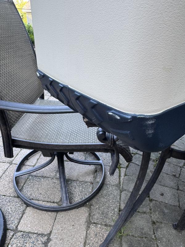 Photo submitted with review of product