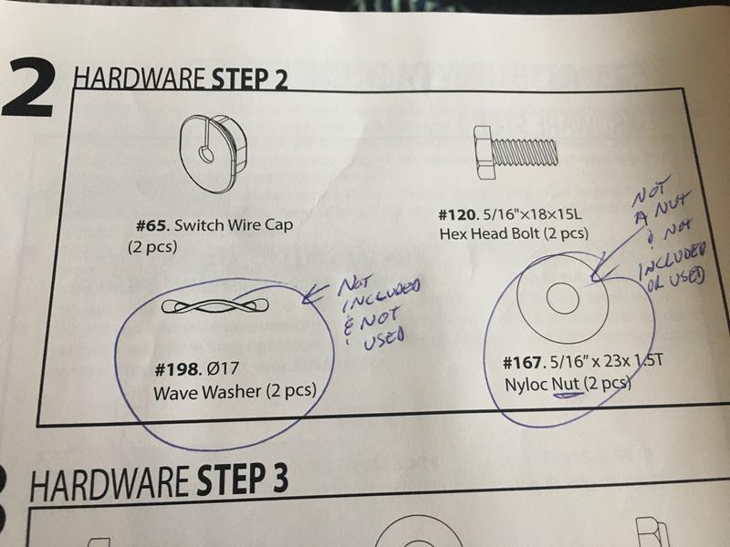 Photo submitted with review of product