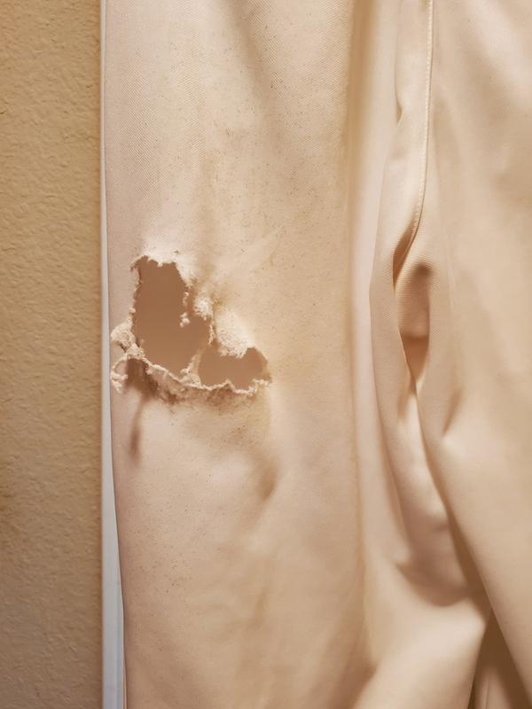 Photo submitted with review of product