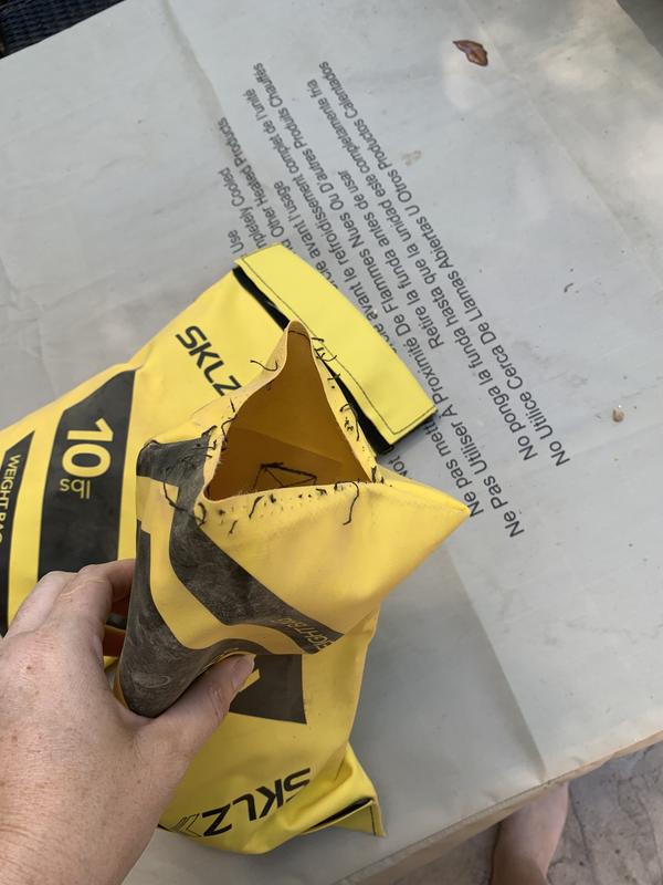 Photo submitted with review of product