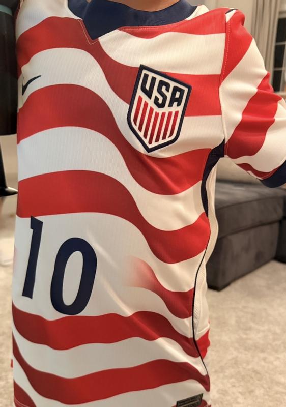 Nike Youth USMNT Christian Pulisic #10 2026 Home Replica Jersey
