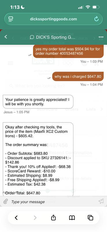 Photo submitted with review of product