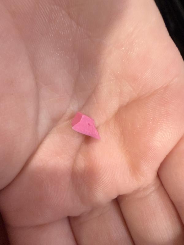 Photo submitted with review of product