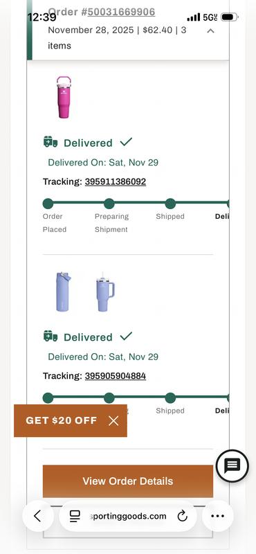 Photo submitted with review of product