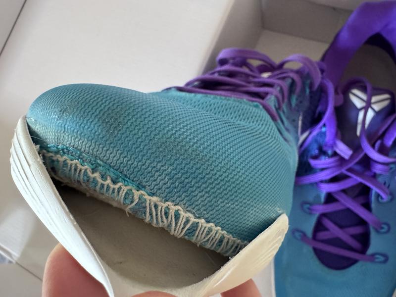 Nike Kobe 9 Low Protro 'Fierce Purple and Blue Lagoon' Basketball